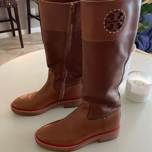 Tory Burch leather boots